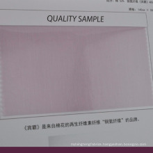 breathable cotton cupro blend fabric for suiting lining